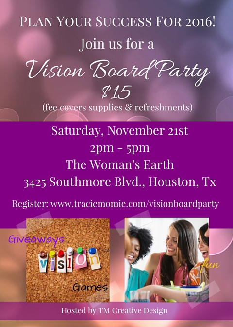 Vision board party, Empowerment, How to plan